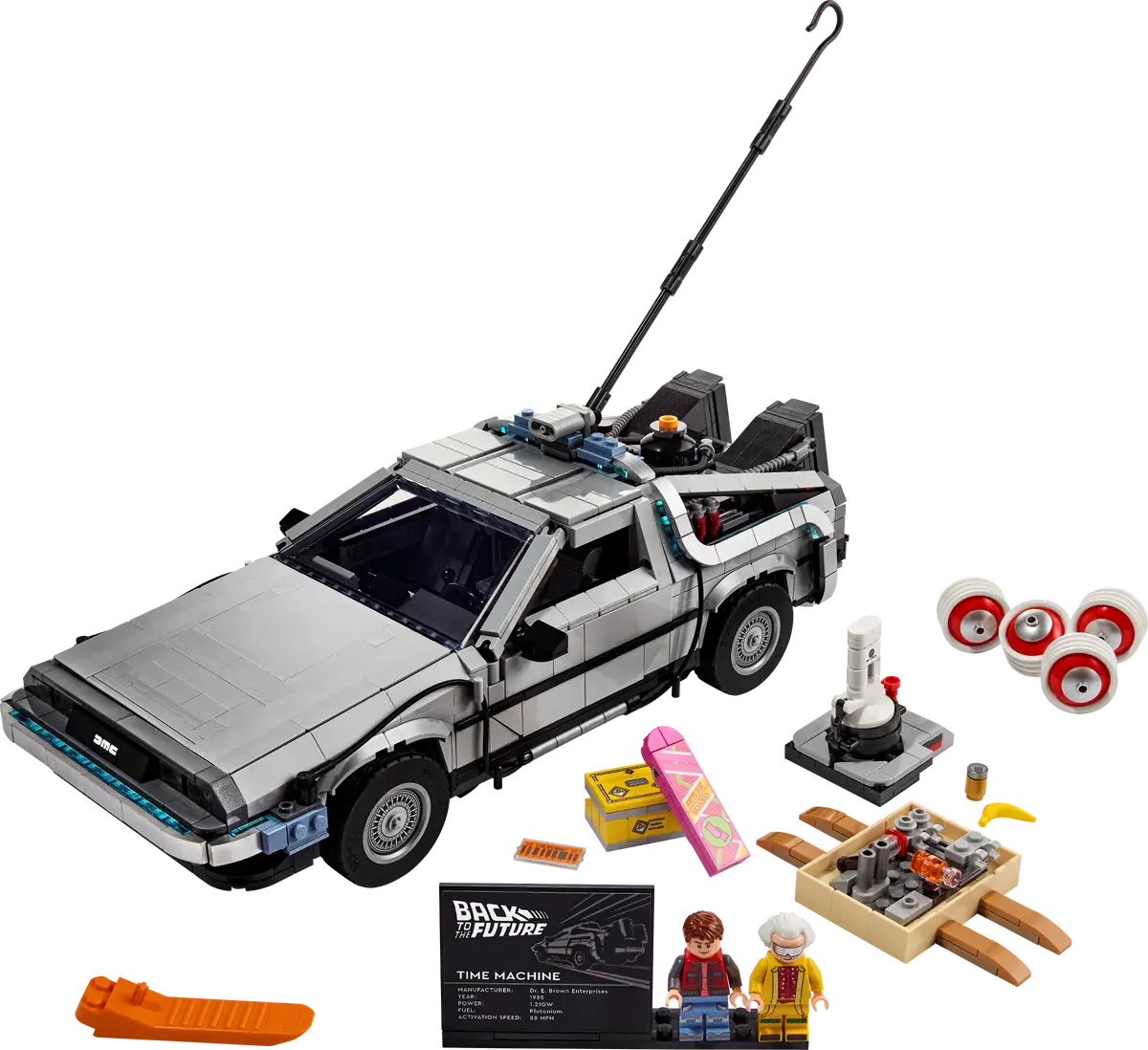 LEGO MAQUINA DEL TIEMPO DE REGRESO AL FUTURO 10300