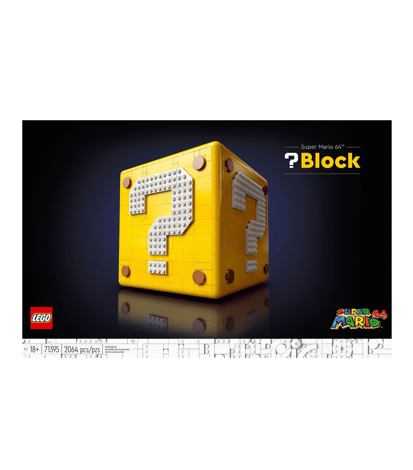 LEGO BLOQUE INTERROGACION SUPER MARIO 64 71395