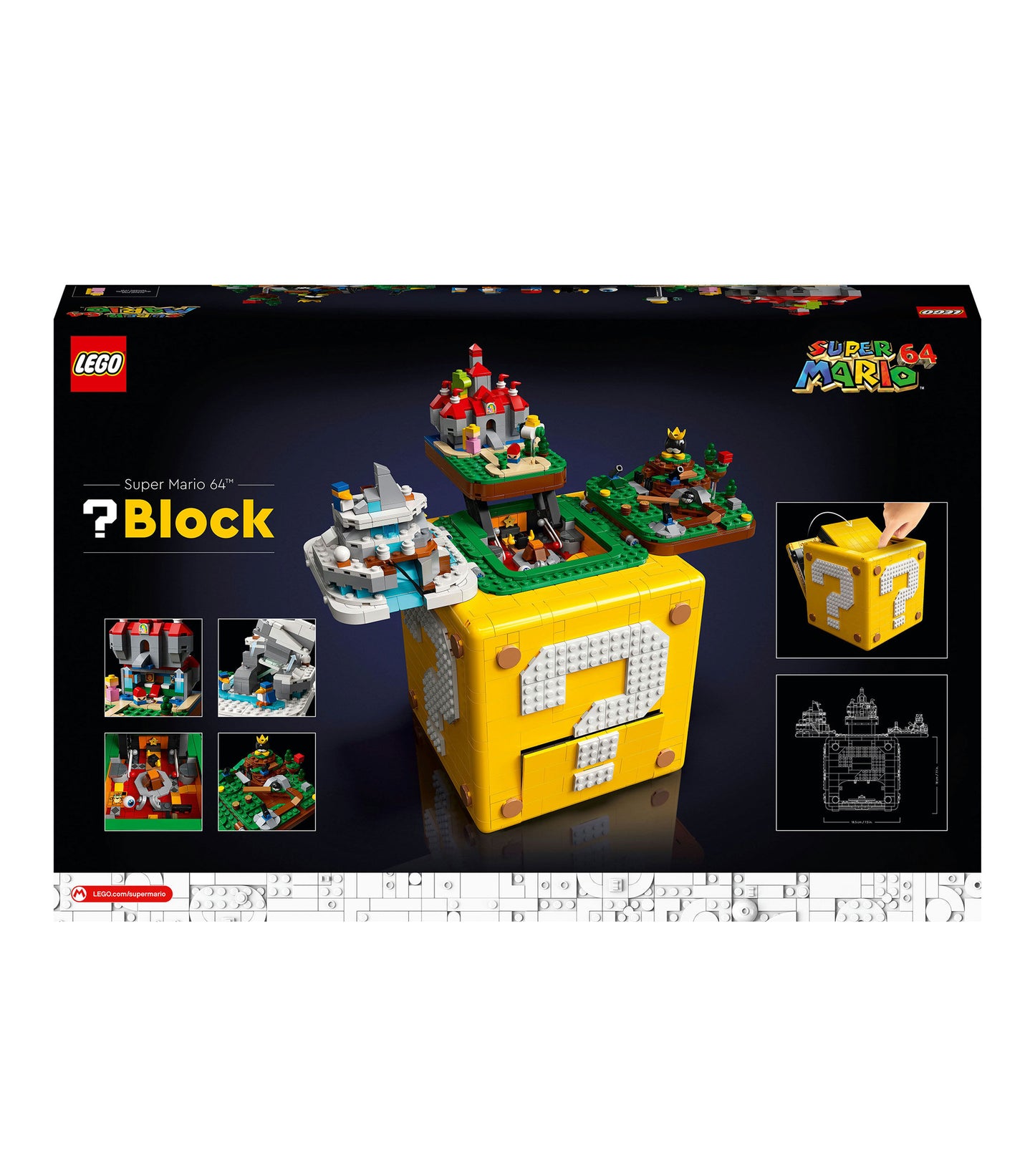 LEGO BLOQUE INTERROGACION SUPER MARIO 64 71395