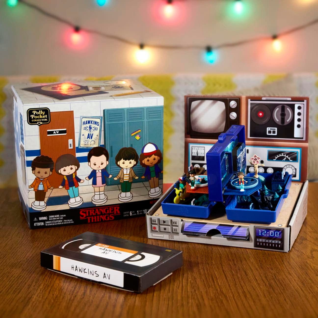 POLLY POCKET SET DE COLECCIÓN STRANGER THINGS