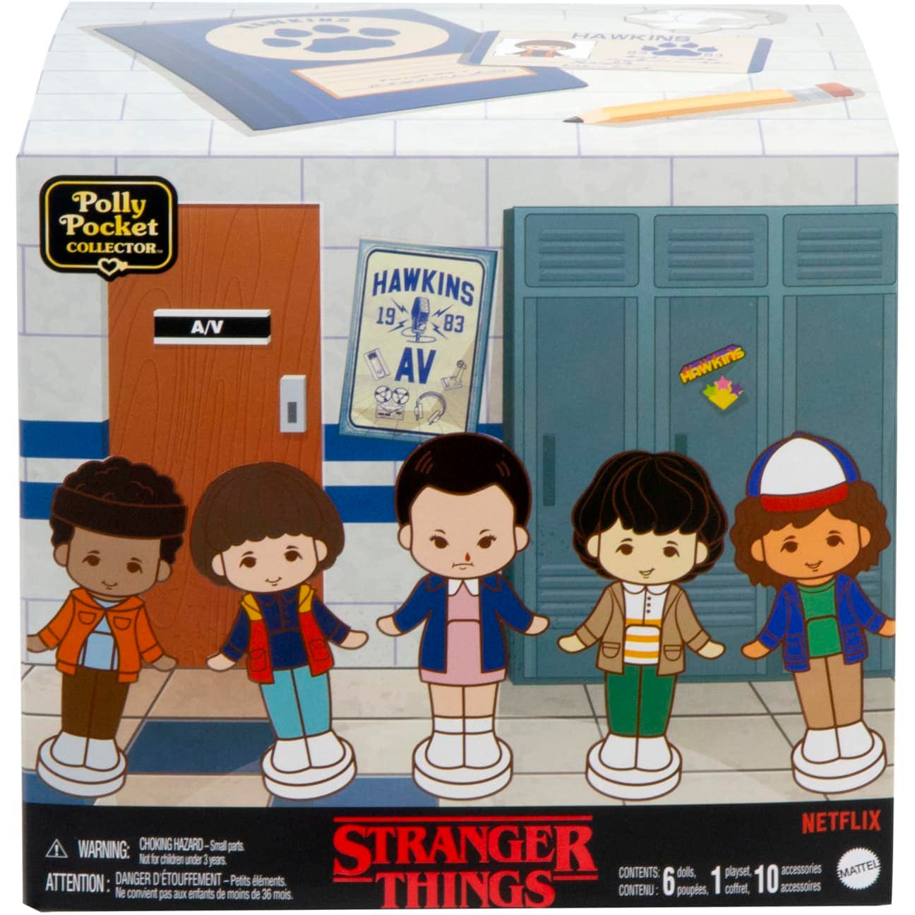 POLLY POCKET SET DE COLECCIÓN STRANGER THINGS