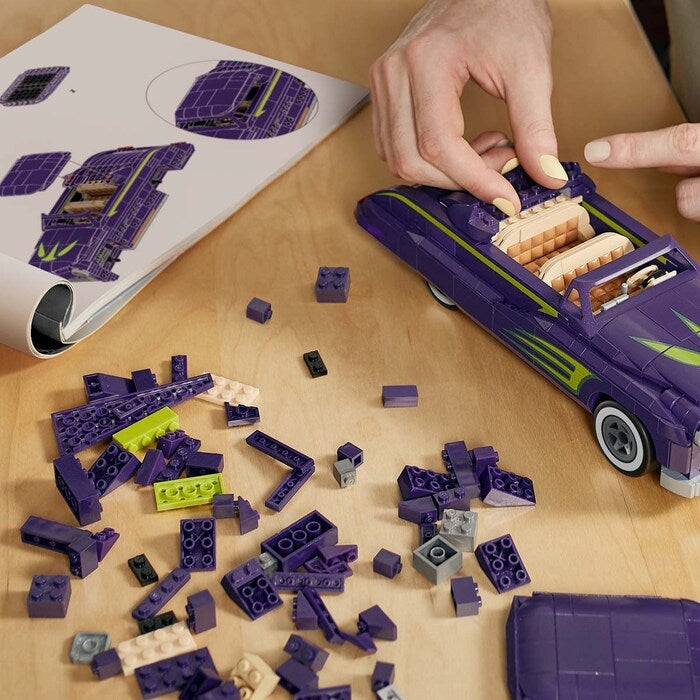 MEGA CONSTRUX HOT WHEELS COLLECTOR PURPLE PASSION