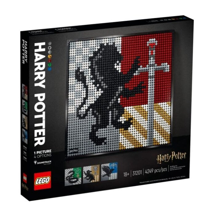 LEGO ART ESCUDOS DE HOGWARTS 31201
