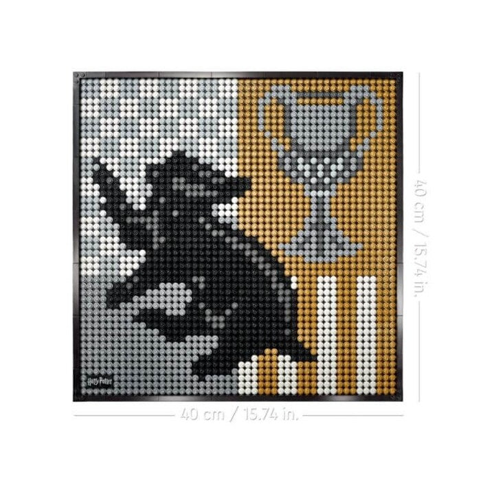 LEGO ART ESCUDOS DE HOGWARTS 31201