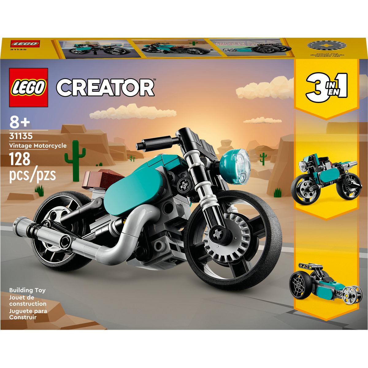 LEGO MOTO CLASICA 3 EN 1 31135