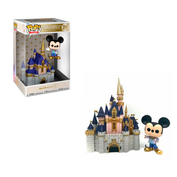 FUNKO CASTILLO CENICIENTA MICKEY DISNEY WORLD 50 ANIVERSARIO
