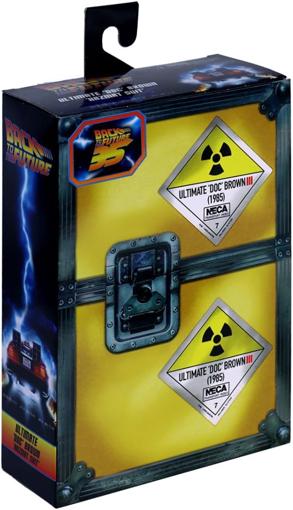 NECA FIGURA DE ACCIÓN ULTIMATE DOC BROWN 1985 BACK TO THE FUTURE