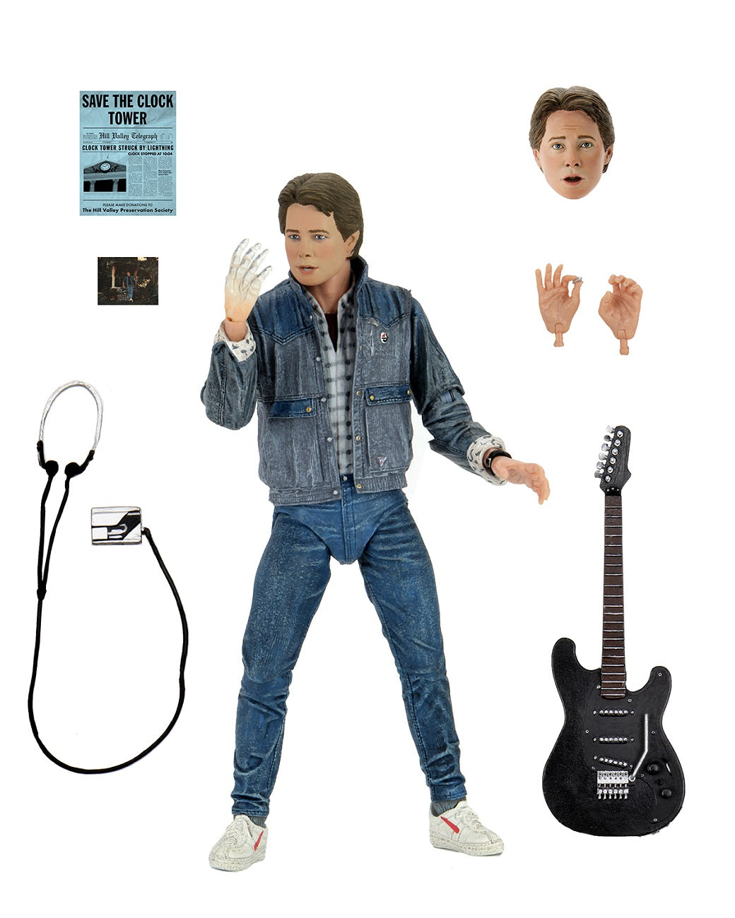 NECA FIGURA DE ACCIÓN ULTIMATE MARTY MCFLY AUDITION BACK TO THE FUTURE