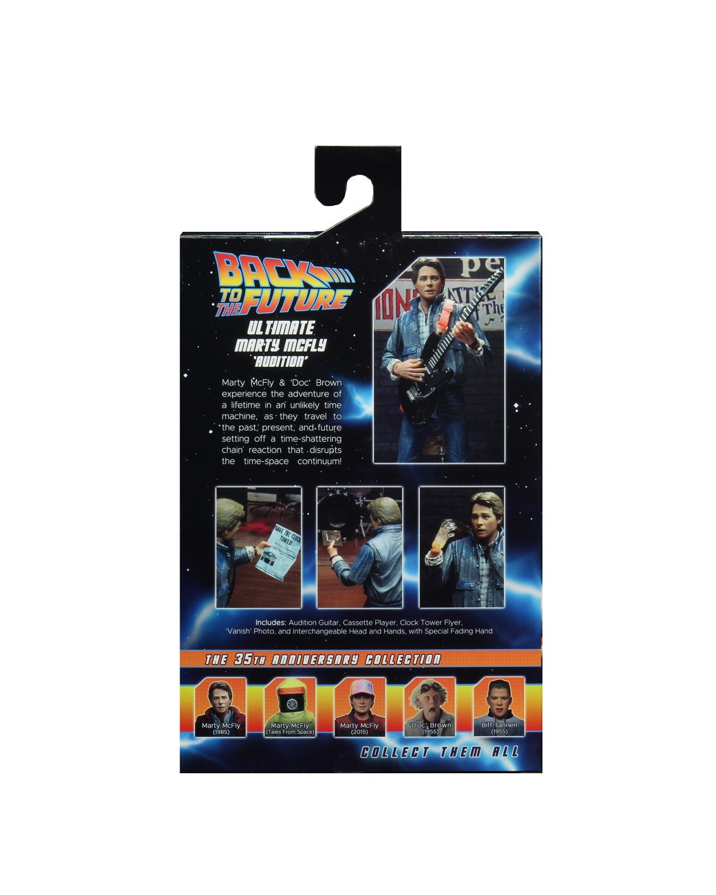 NECA FIGURA DE ACCIÓN ULTIMATE MARTY MCFLY AUDITION BACK TO THE FUTURE