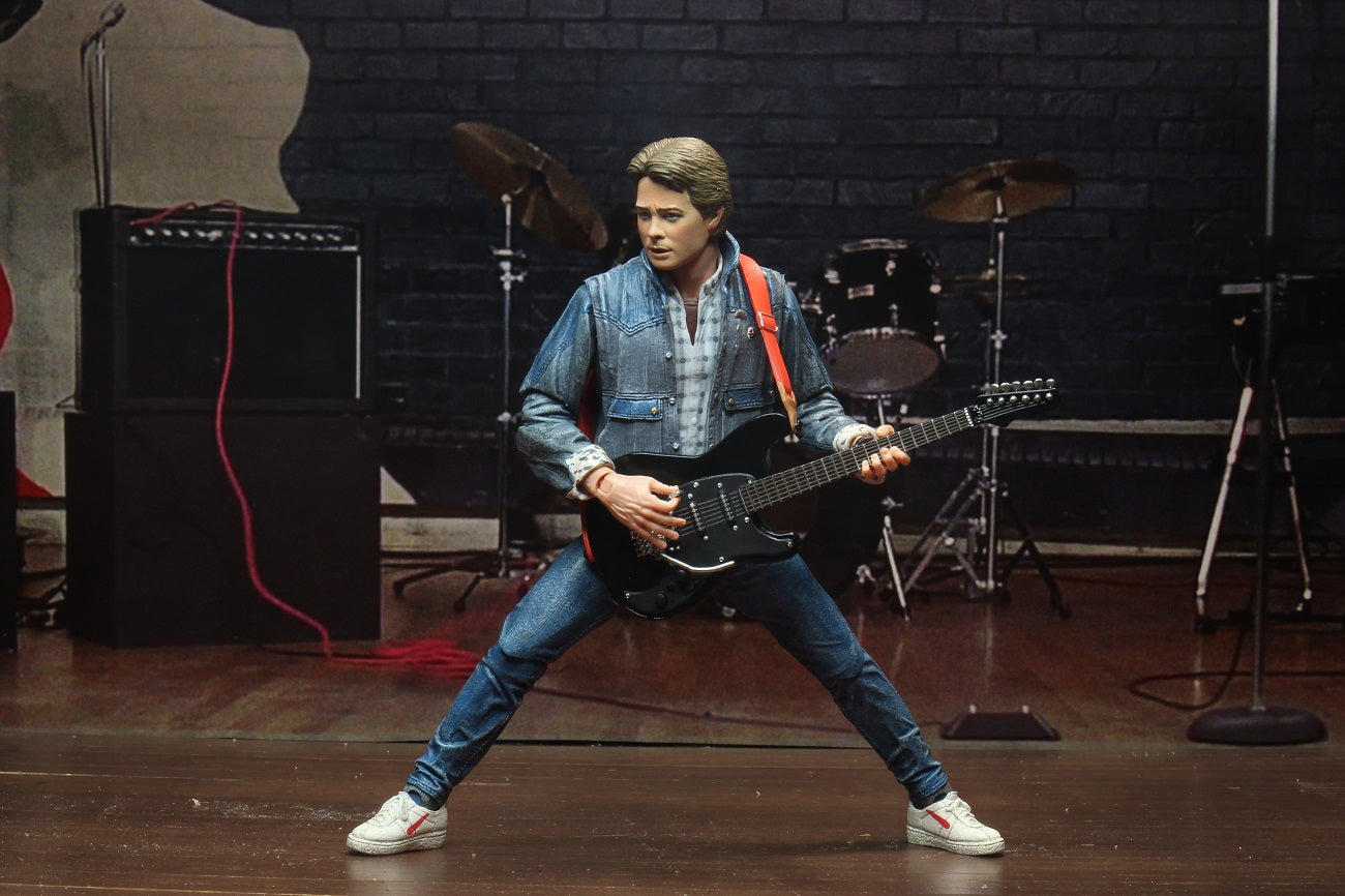 NECA FIGURA DE ACCIÓN ULTIMATE MARTY MCFLY AUDITION BACK TO THE FUTURE