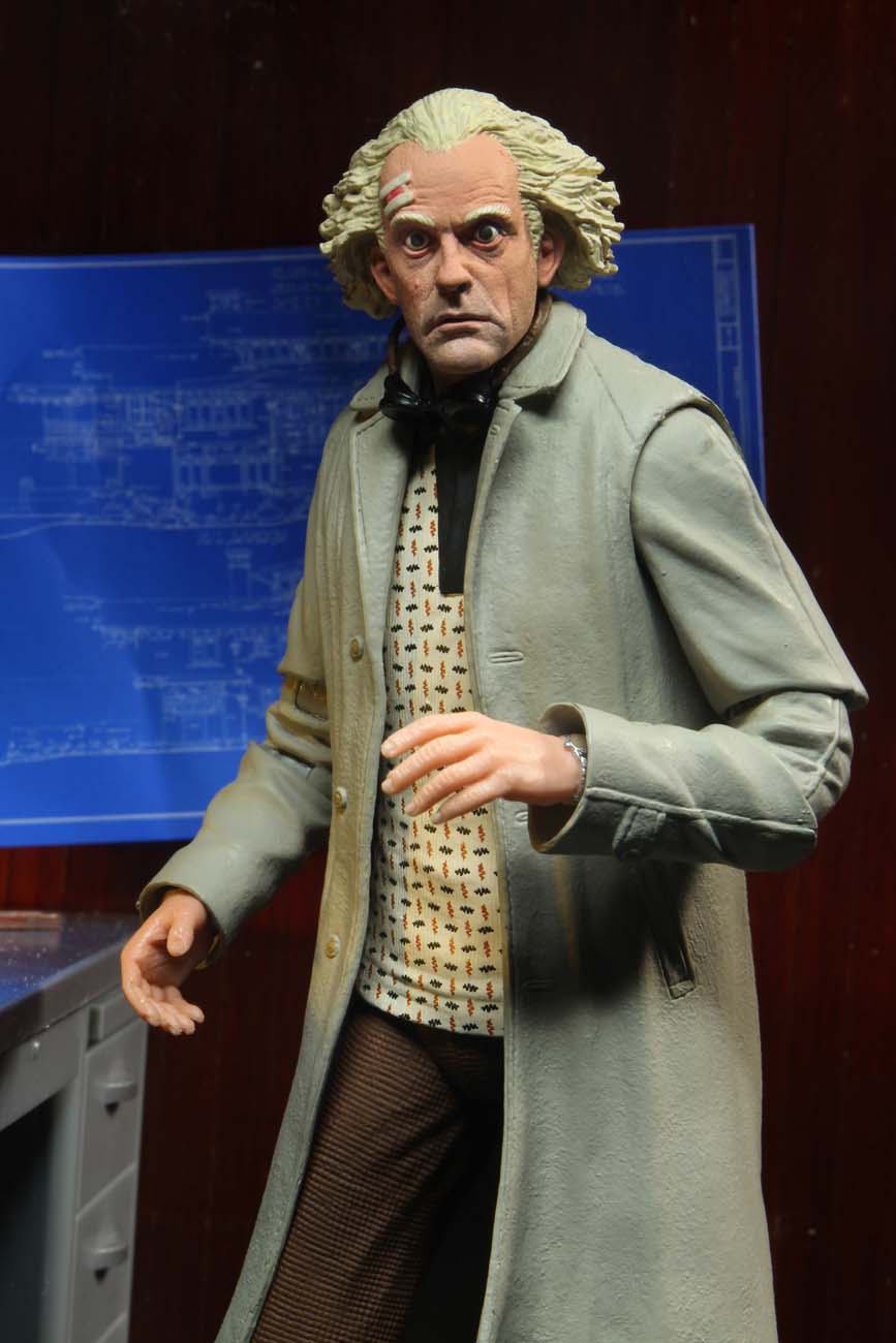 NECA FIGURA DE ACCION BACK TO THE FUTURE ULTIMATE DOC BROWN