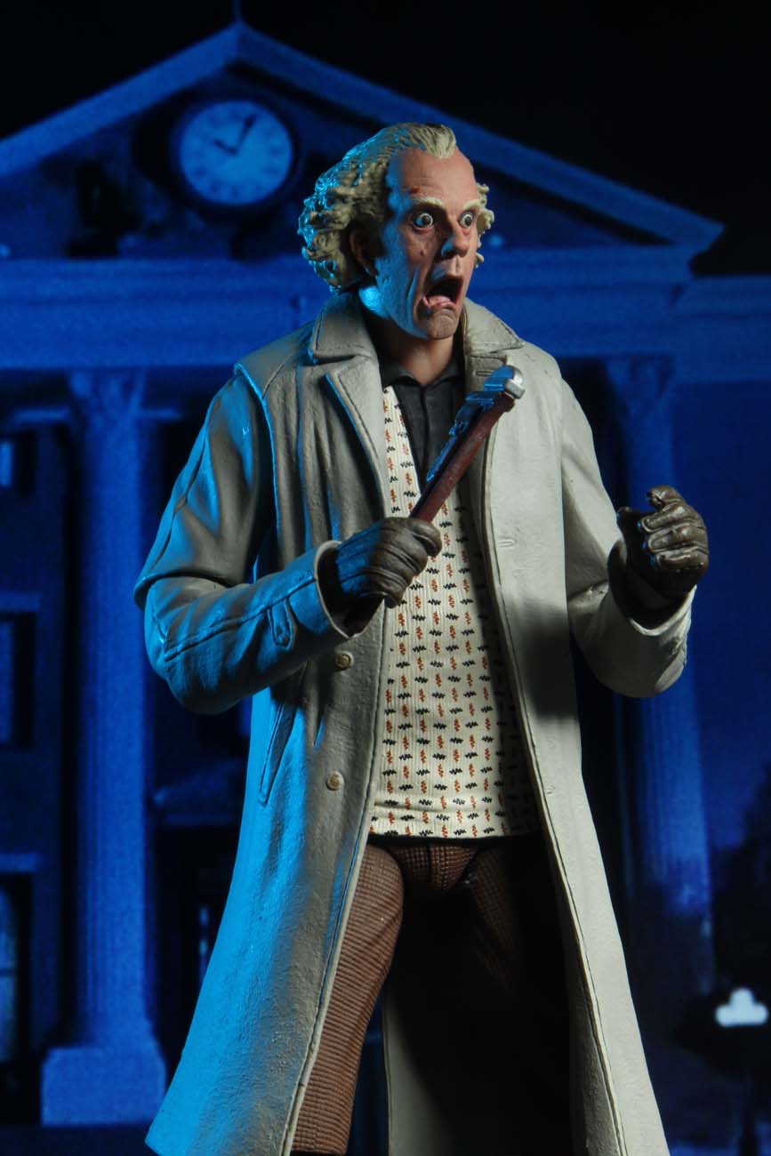 NECA FIGURA DE ACCION BACK TO THE FUTURE ULTIMATE DOC BROWN