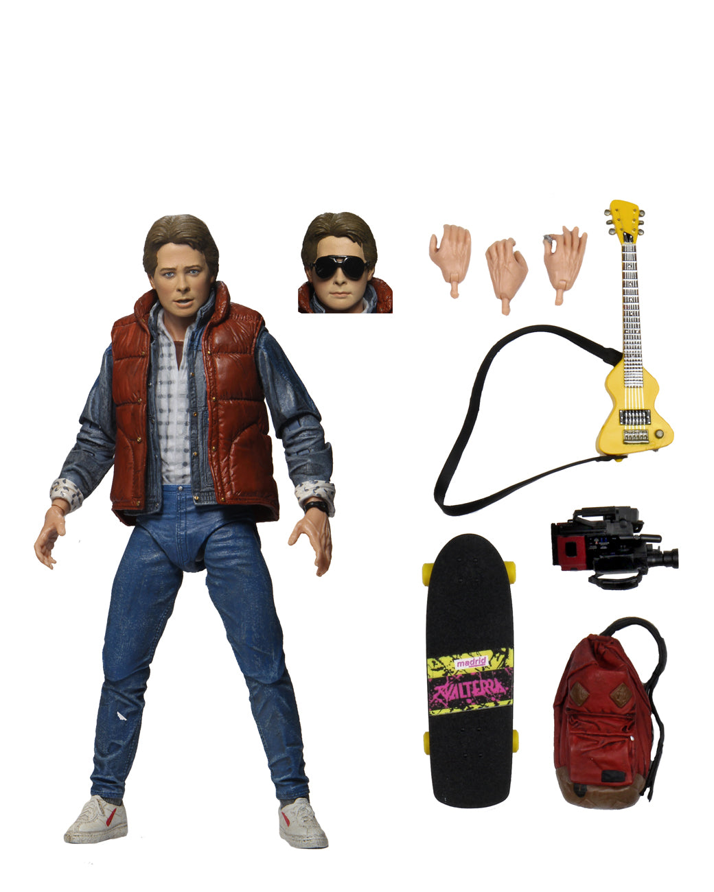 NECA FIGURA DE ACCION BACK TO THE FUTURE ULTIMATE MARTY MCFLY