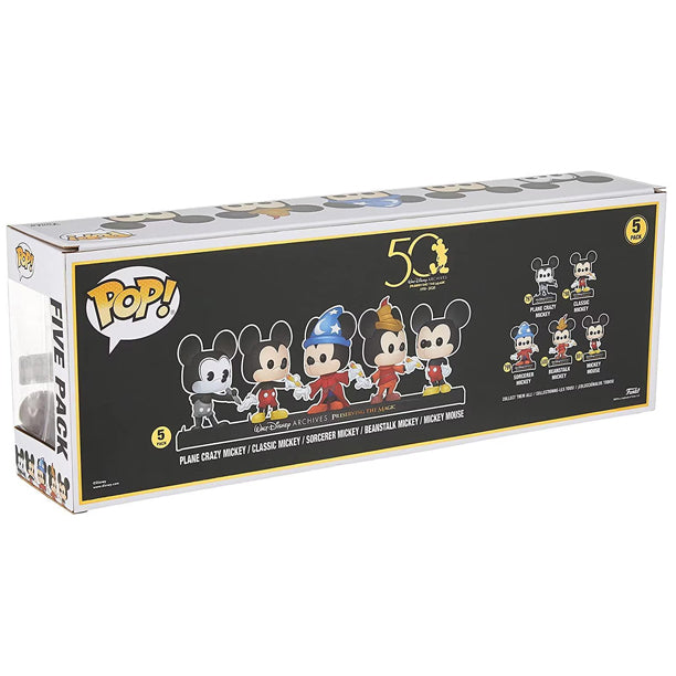 FUNKO POP DISNEY MICKEY MOUSE 5 PACK