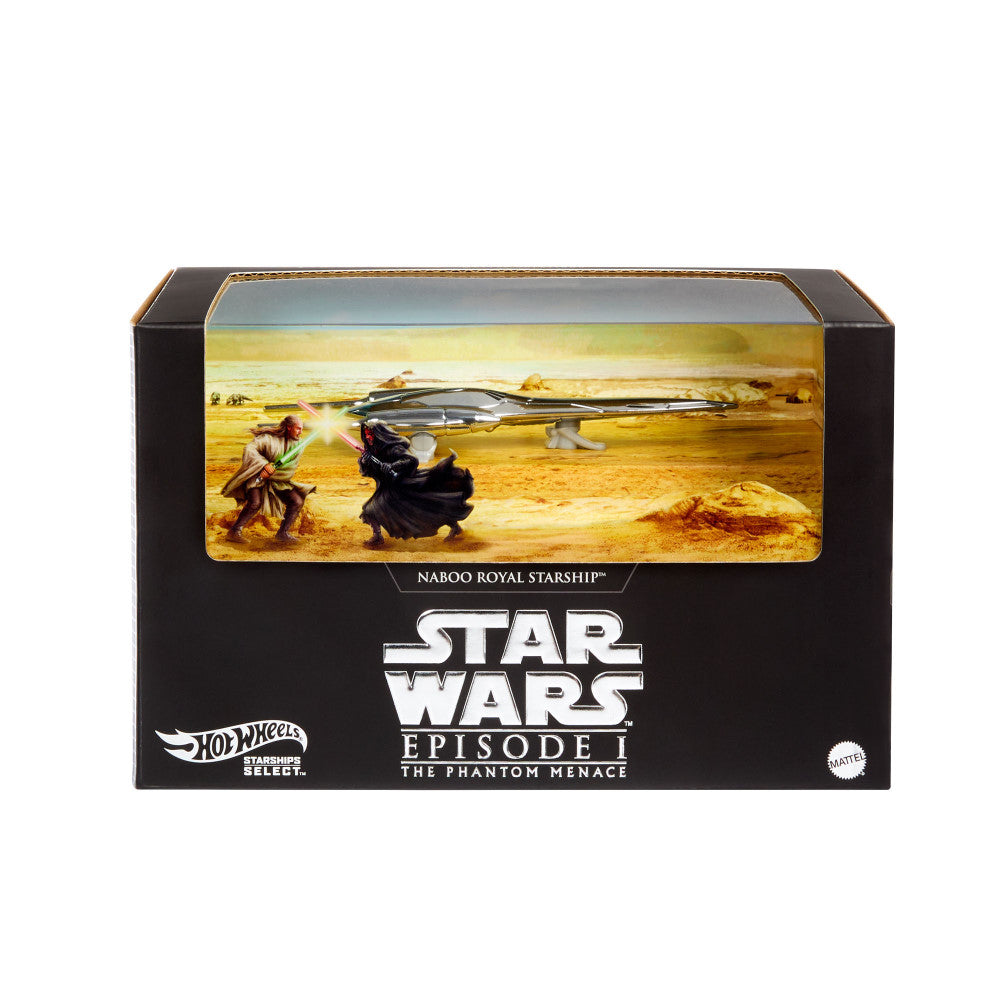 HOT WHEELS STAR WARS STARSHIP SELECT ROYAL NABOO
