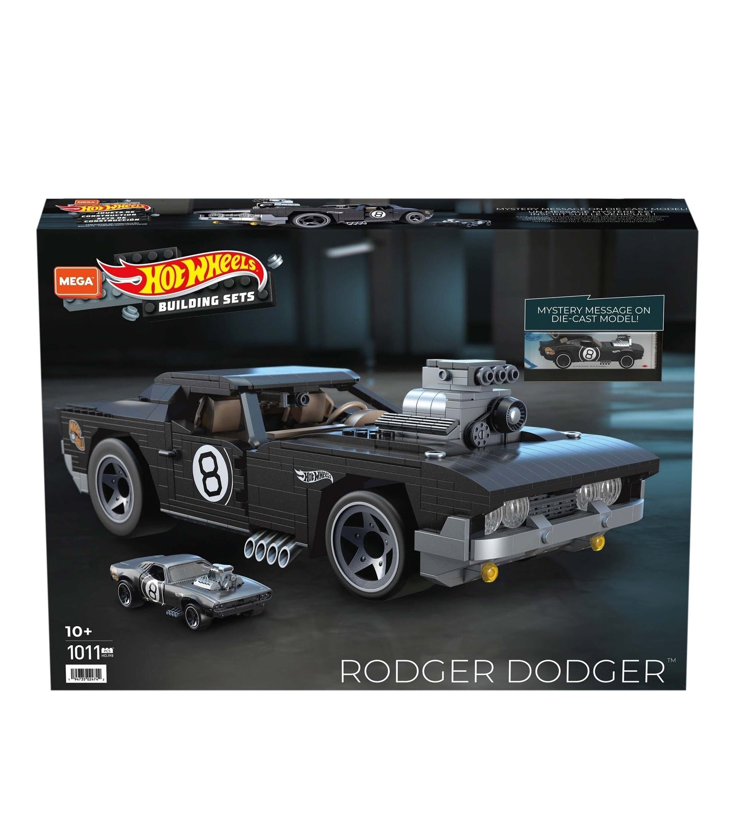 MEGA CONSTRUX HOT WHEELS RODGER DODGER