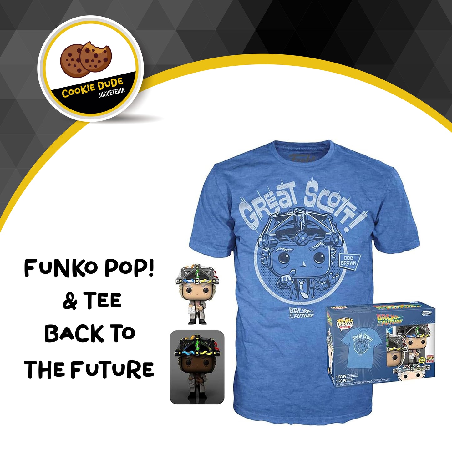 FUNKO POP! & TEE BACK TO THE FUTURE