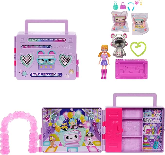 POLLY POCKET FIESTA DISCO FASHION REVEAL