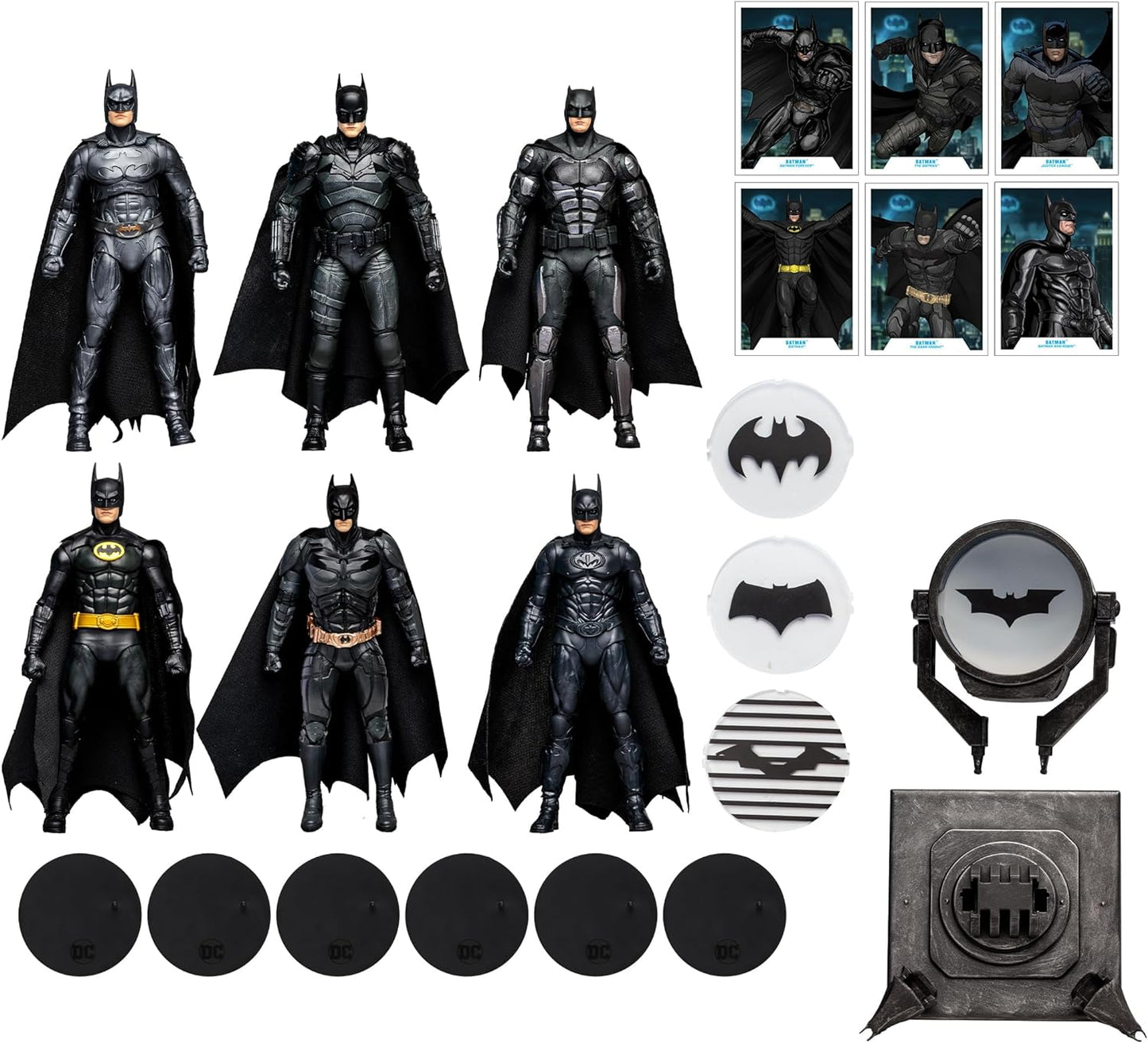 DC MULTIVERSE BATMAN THE ULTIMATE MOVIE COLLECTION 6-PACK