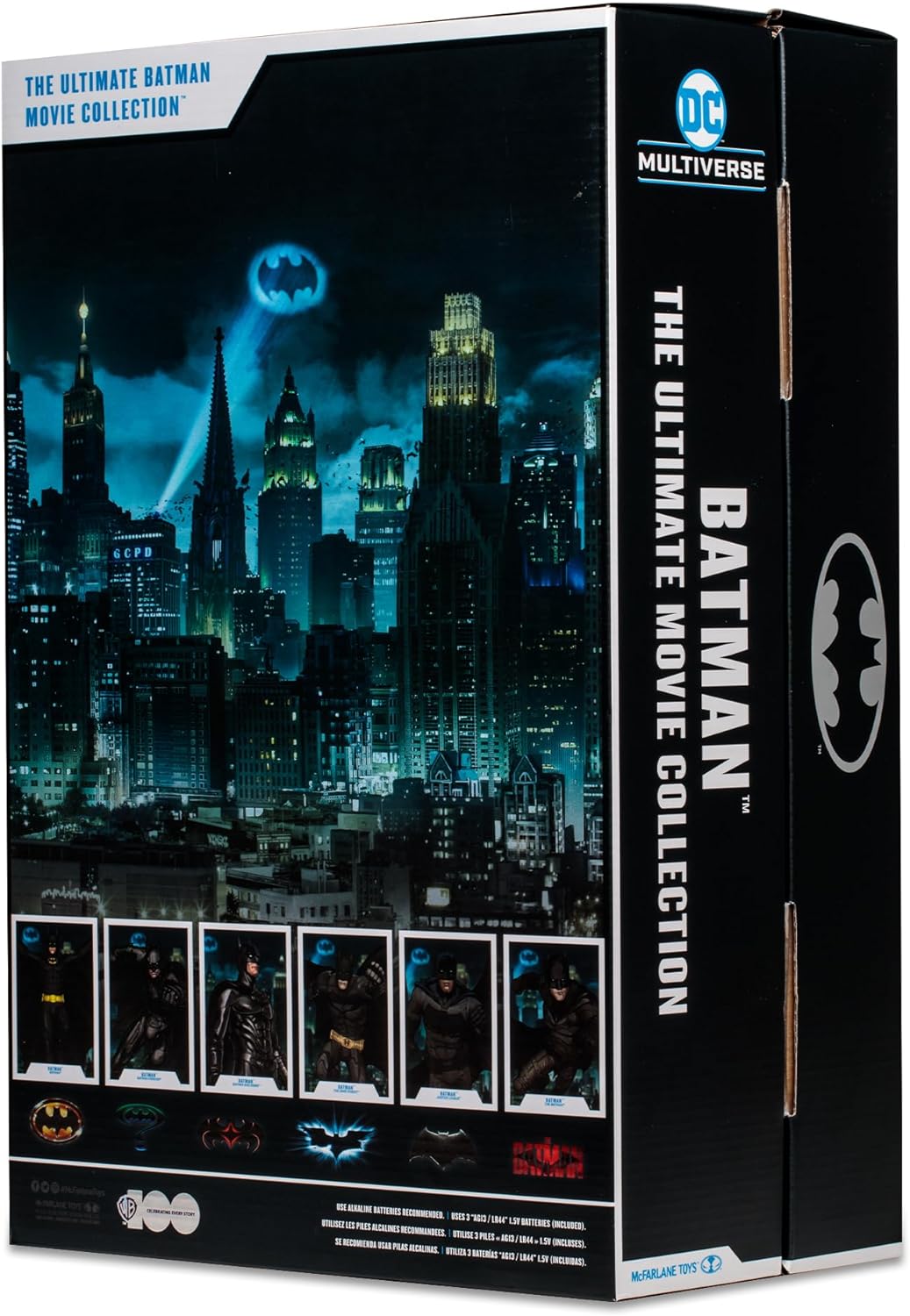 DC MULTIVERSE BATMAN THE ULTIMATE MOVIE COLLECTION 6-PACK