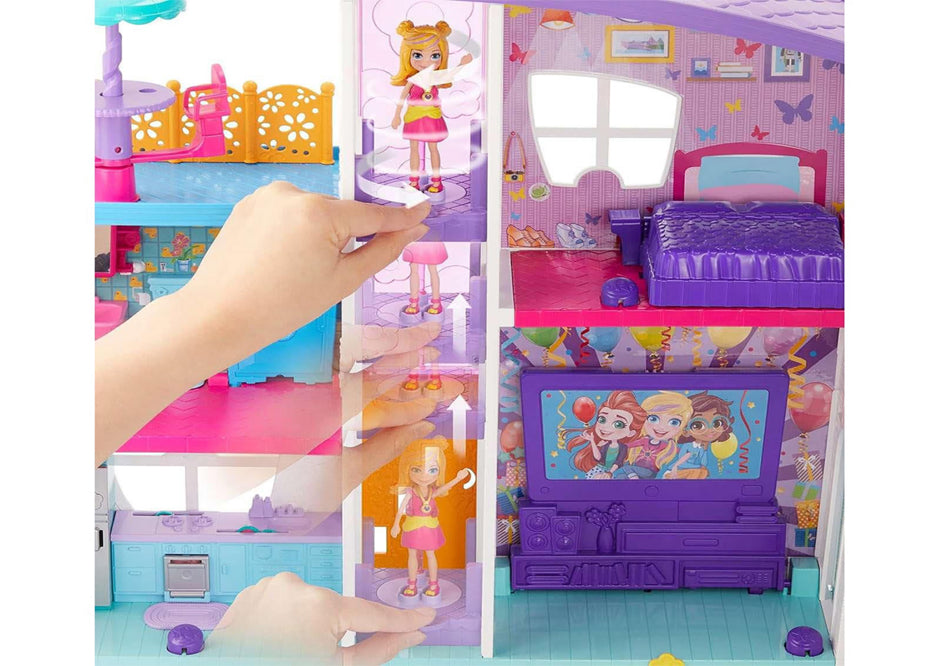 POLLY POCKET MEGA CASA DE SORPRESAS