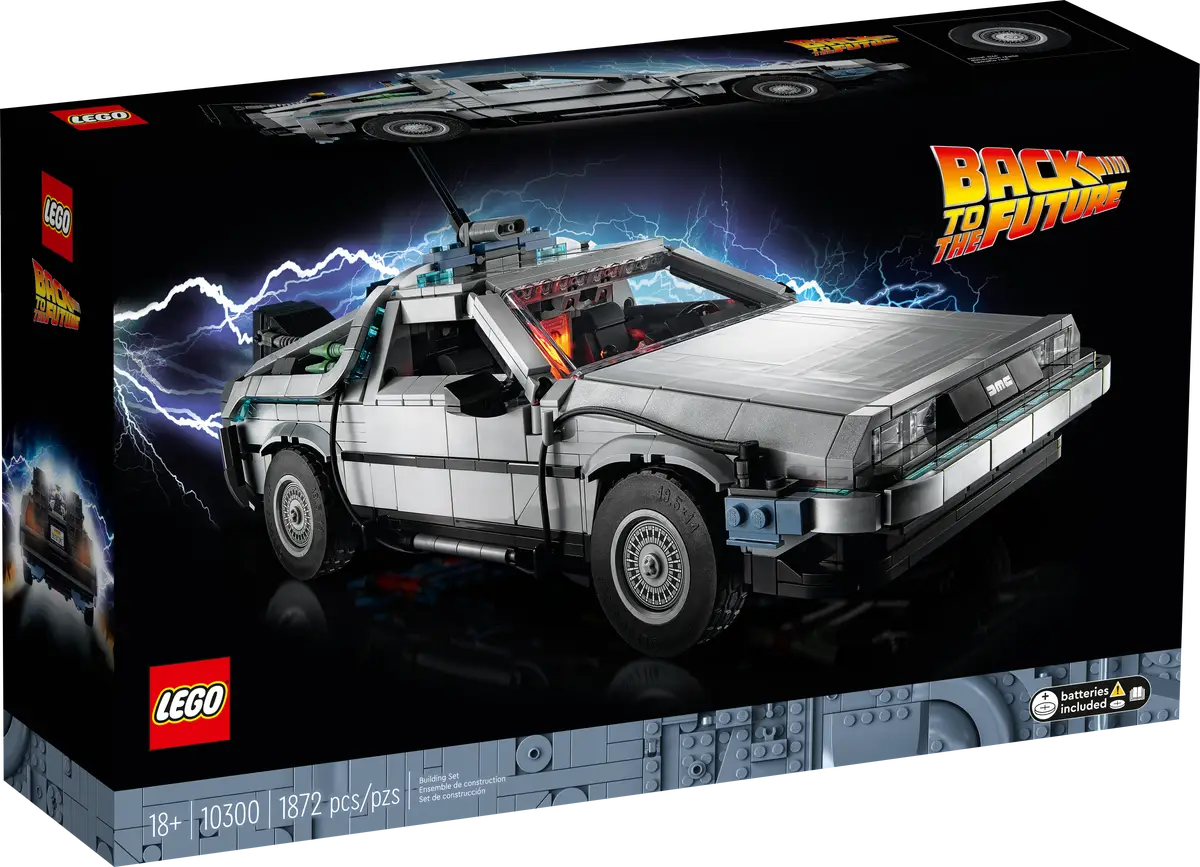 LEGO MAQUINA DEL TIEMPO DE REGRESO AL FUTURO 10300