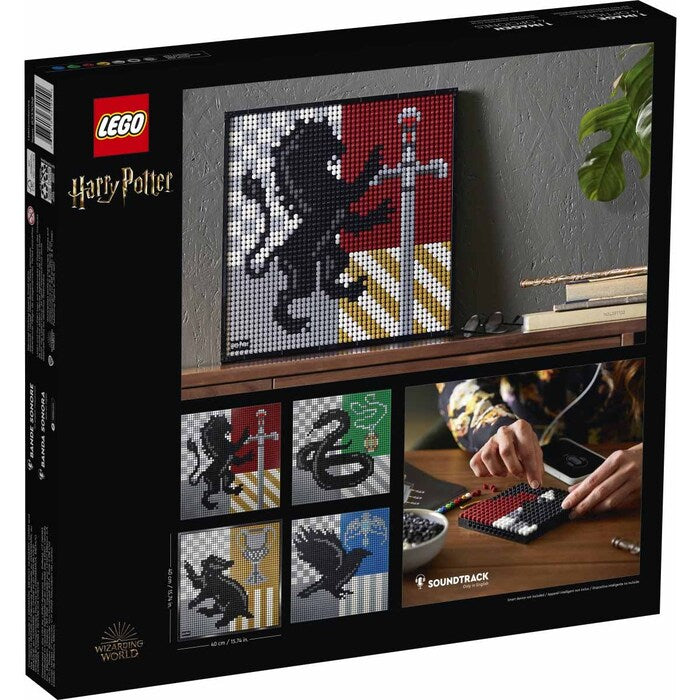 LEGO ART ESCUDOS DE HOGWARTS 31201