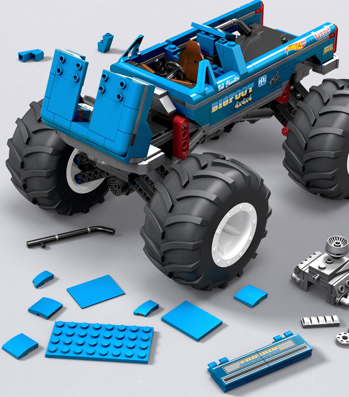 MEGA CONSTRUX HOT WHEELS COLLECTOR BIG FOOT
