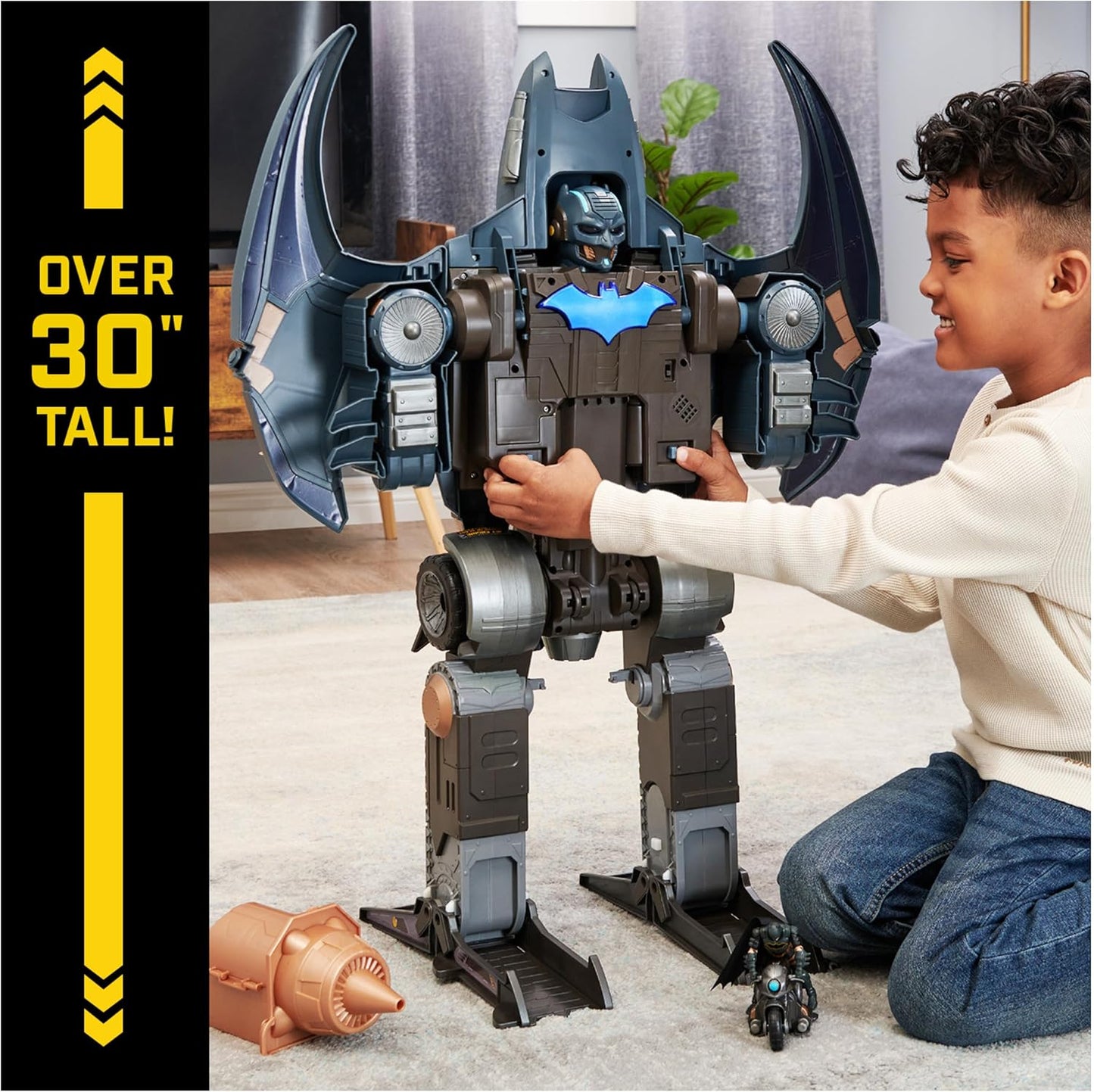 BATMAN SPIN MASTER MECH 4 EN 1