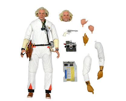 NECA FIGURA DE ACCIÓN ULTIMATE DOC BROWN 1985 BACK TO THE FUTURE
