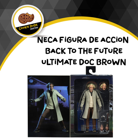 NECA FIGURA DE ACCION BACK TO THE FUTURE ULTIMATE DOC BROWN
