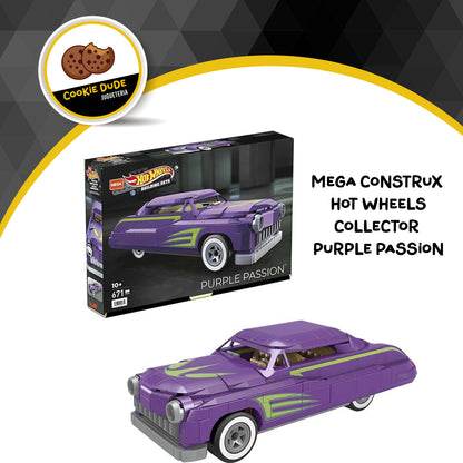 MEGA CONSTRUX HOT WHEELS COLLECTOR PURPLE PASSION