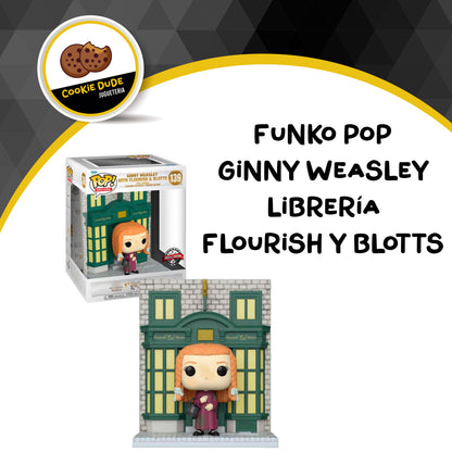 FUNKO POP GINNY WEASLEY LIBRERÍA FLOURISH Y BLOTTS