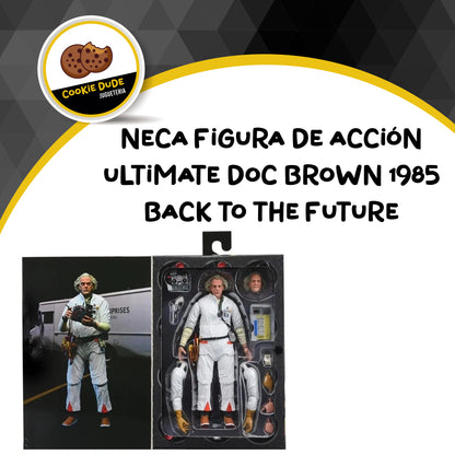 NECA FIGURA DE ACCIÓN ULTIMATE DOC BROWN 1985 BACK TO THE FUTURE