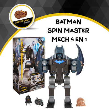BATMAN SPIN MASTER MECH 4 EN 1