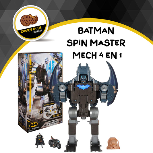 BATMAN SPIN MASTER MECH 4 EN 1