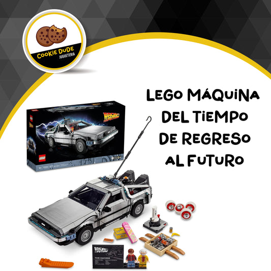 LEGO MAQUINA DEL TIEMPO DE REGRESO AL FUTURO 10300
