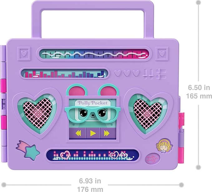 POLLY POCKET FIESTA DISCO FASHION REVEAL