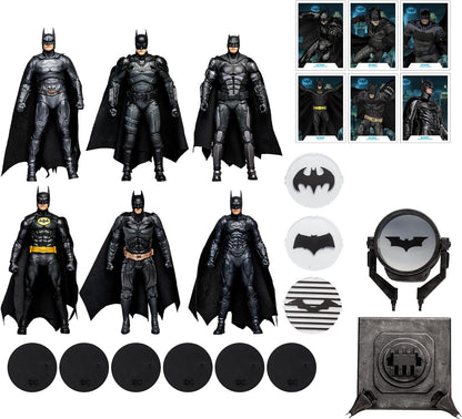 DC MULTIVERSE BATMAN THE ULTIMATE MOVIE COLLECTION 6-PACK